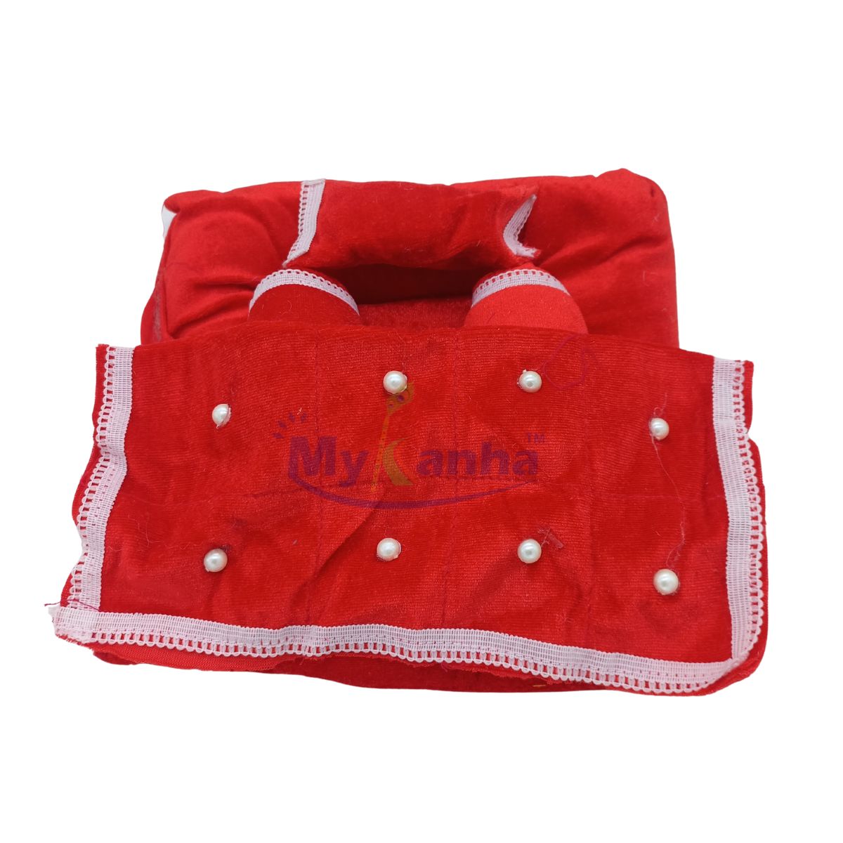 Fluffy Bistar set for laddu gopal ji (Blanket , Masand , Pillow and Gadda)