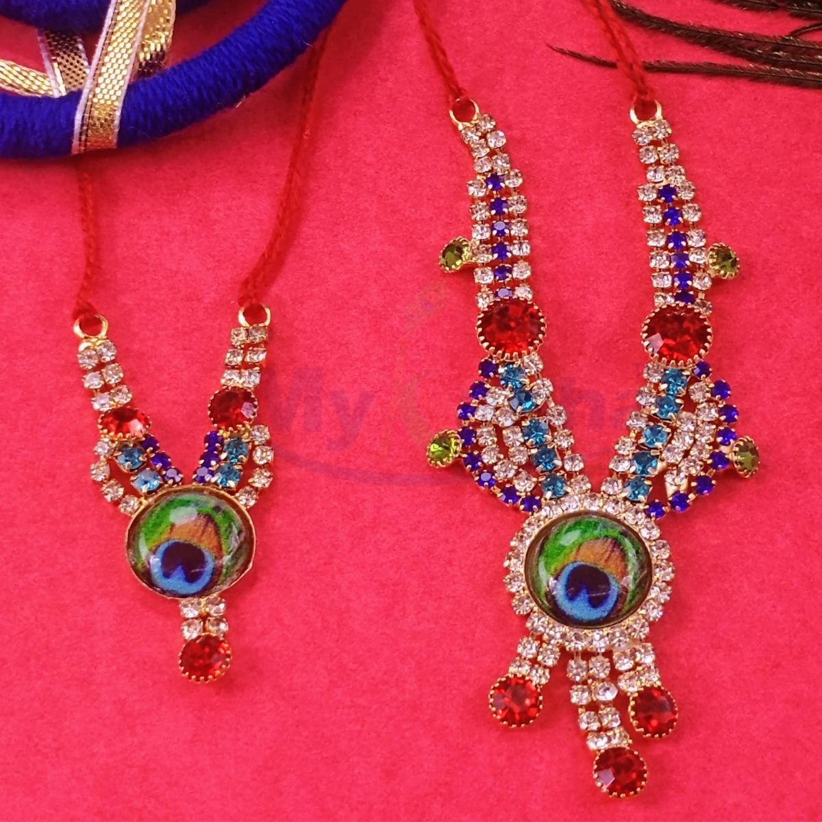 Feather style pendant decorate Haar for Idols