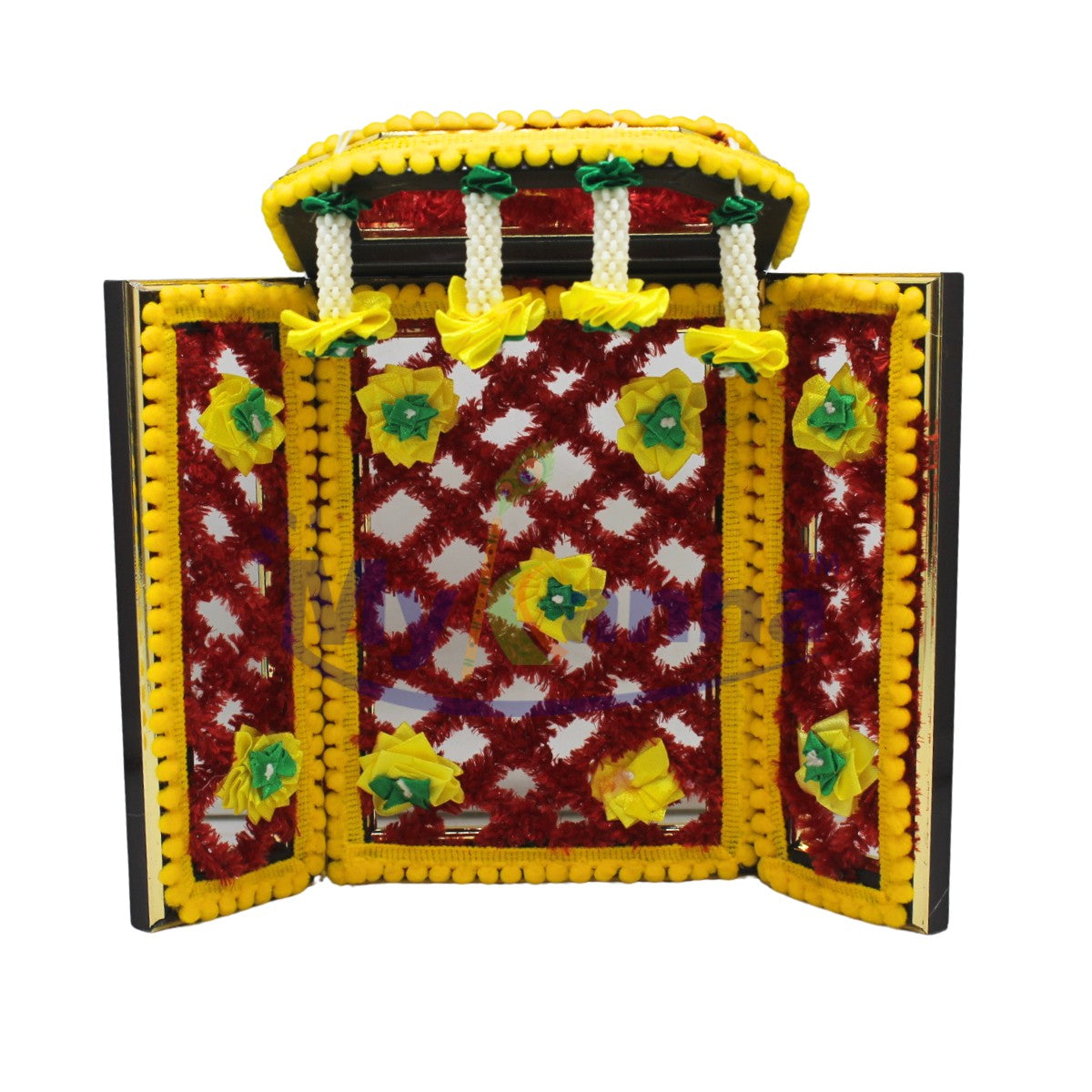 Designer phool bangla for temple Decoration (Random Color)