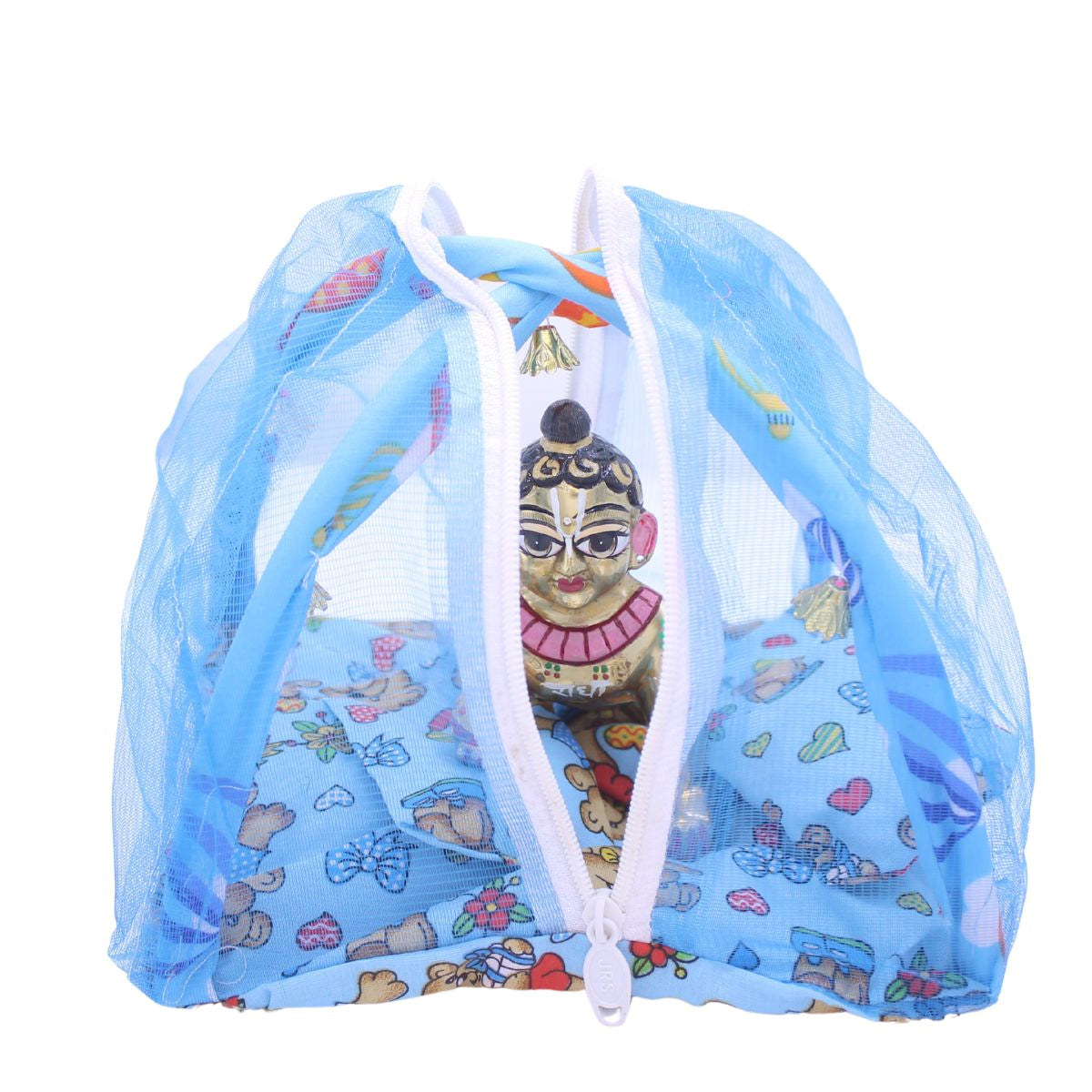 Bed for Laddu Gopal ji with Mosquito Net and Pillow