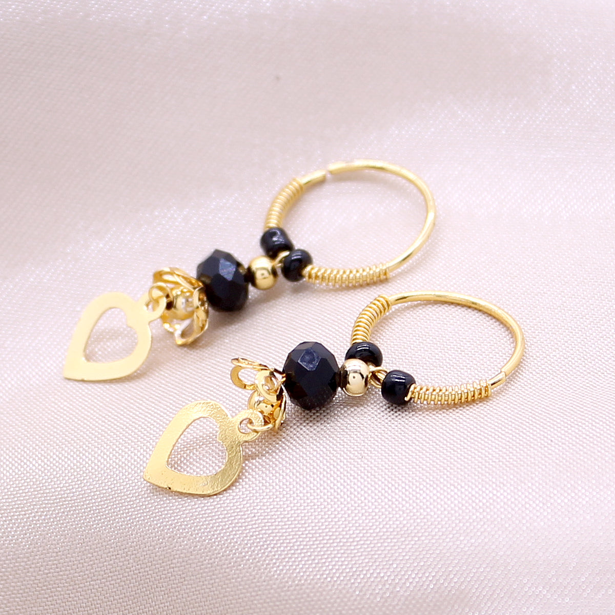 Moti decorated heavy earring for Idols