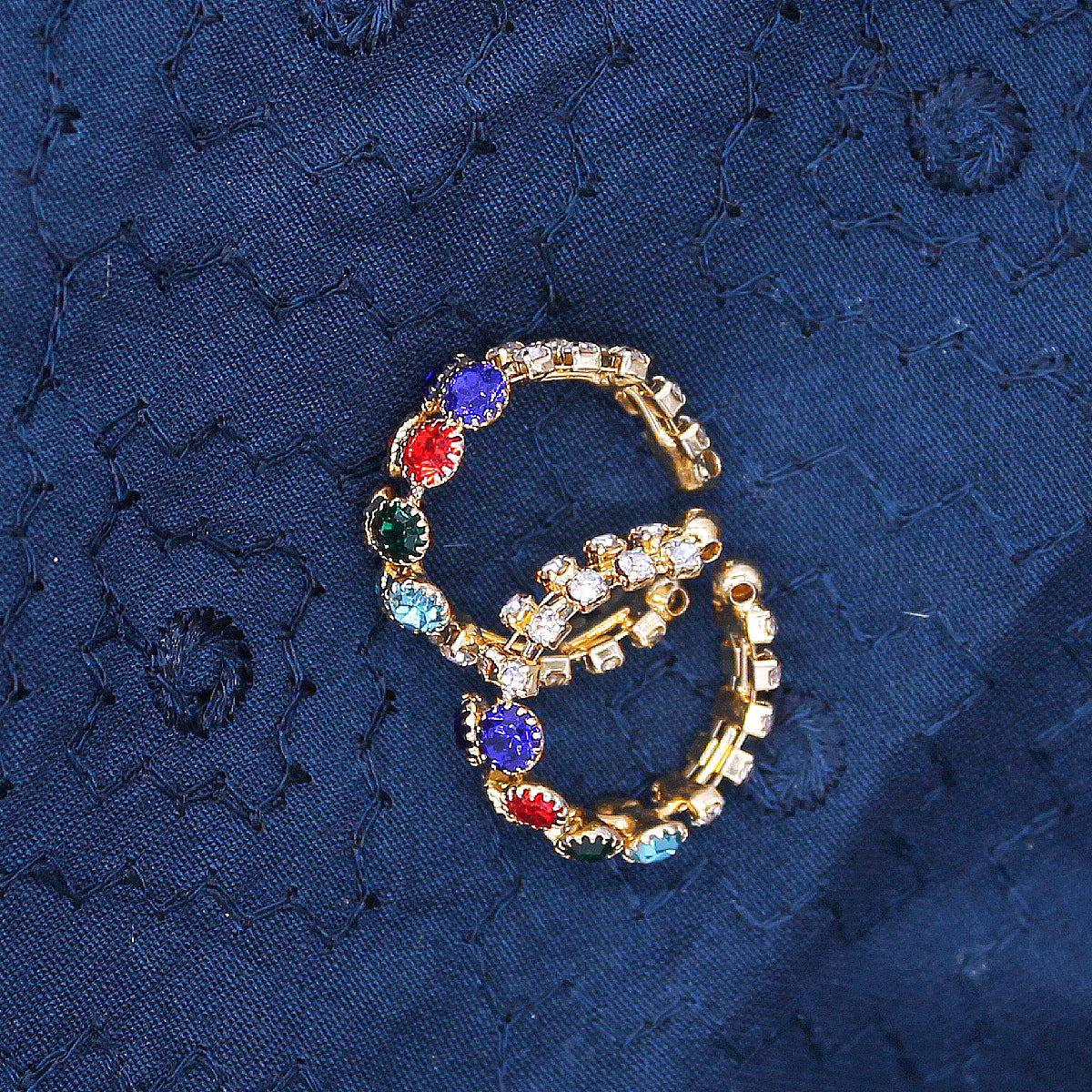 Multicolor Stone Decorated kangan for Laddu Gopal Ji / Idols