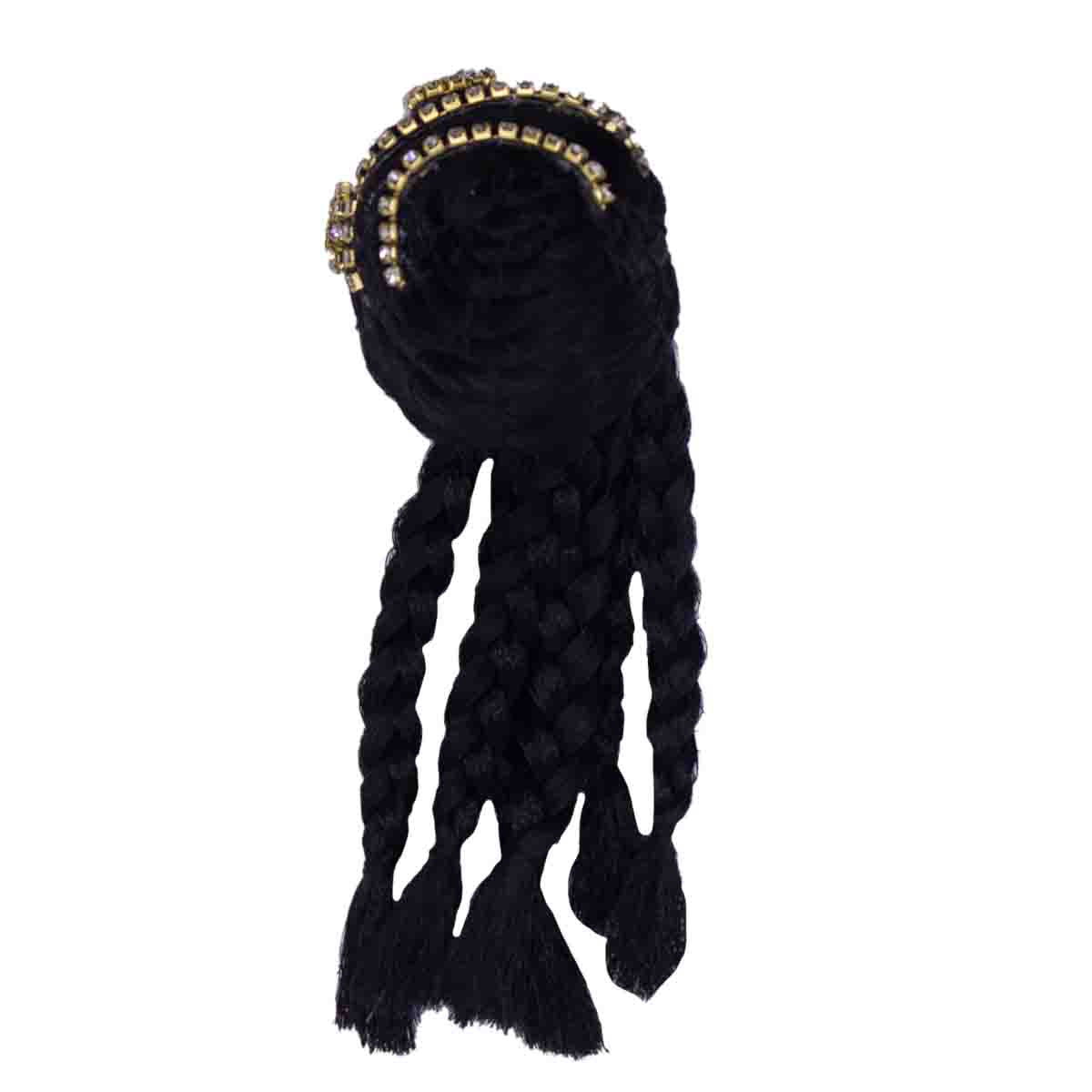 Stone decorated Hair for Radha Rani