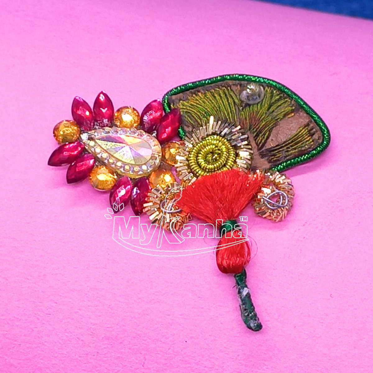 stone decorated kalangi for Idols