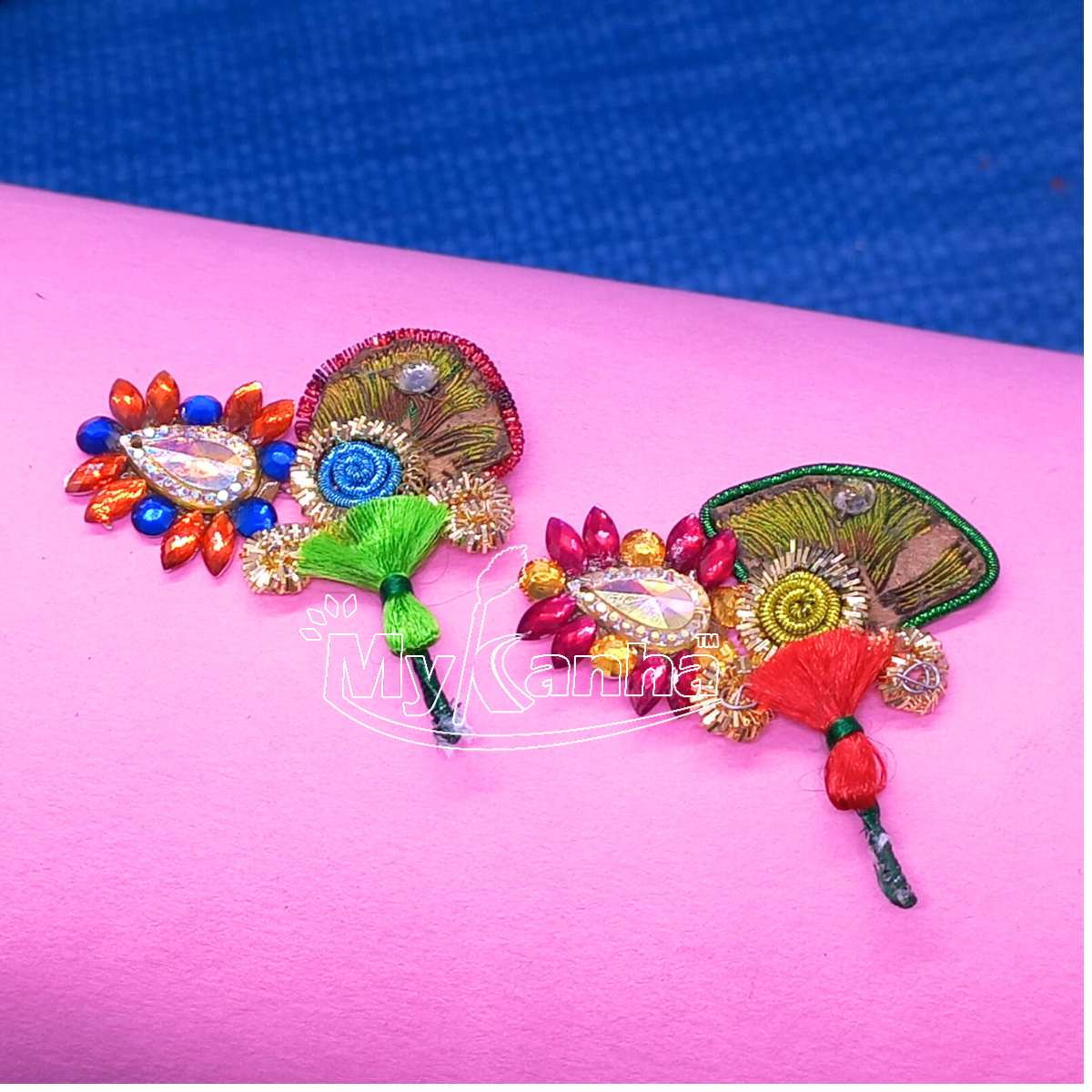 stone decorated kalangi for Idols