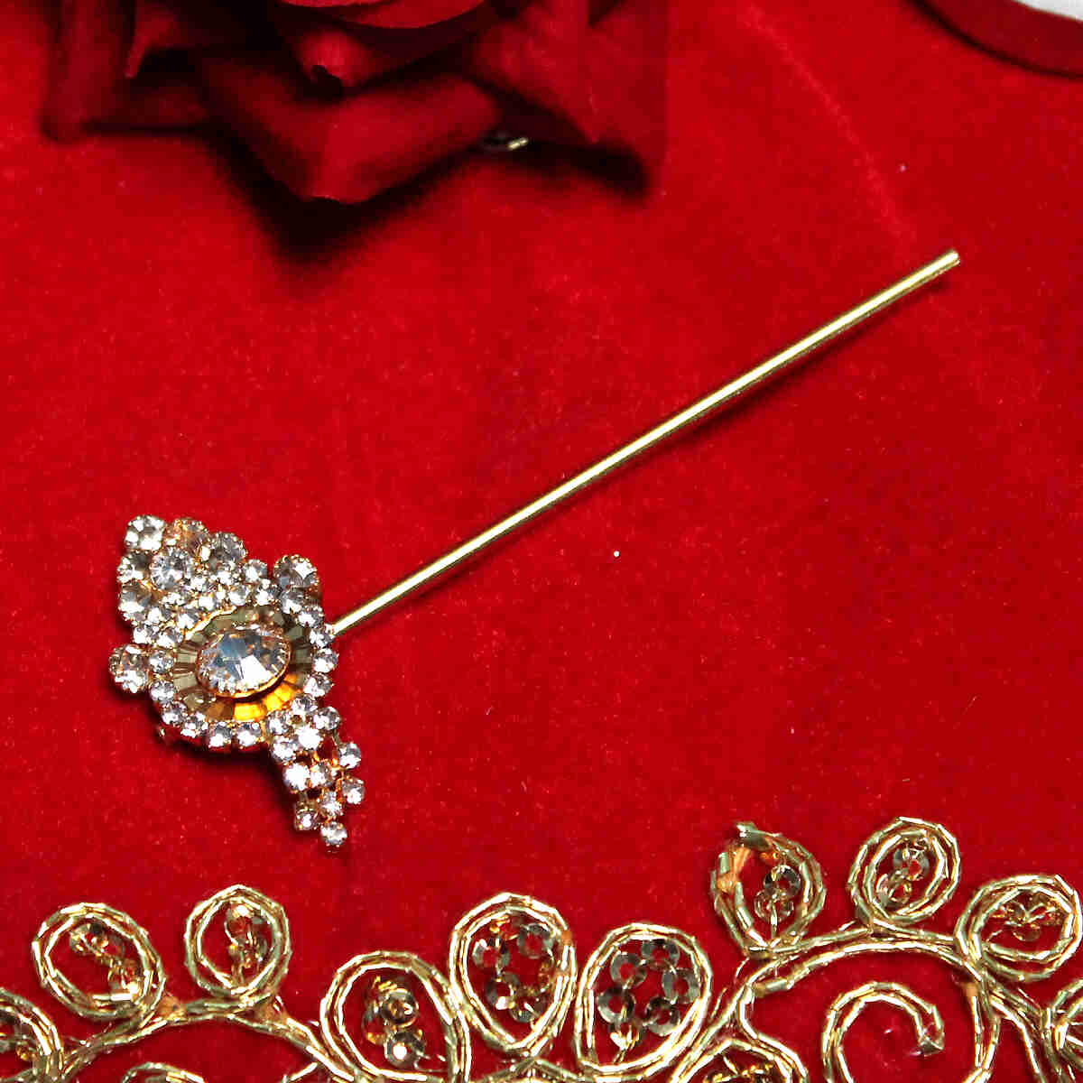 Stone decorated flute / Bansuri for Idols