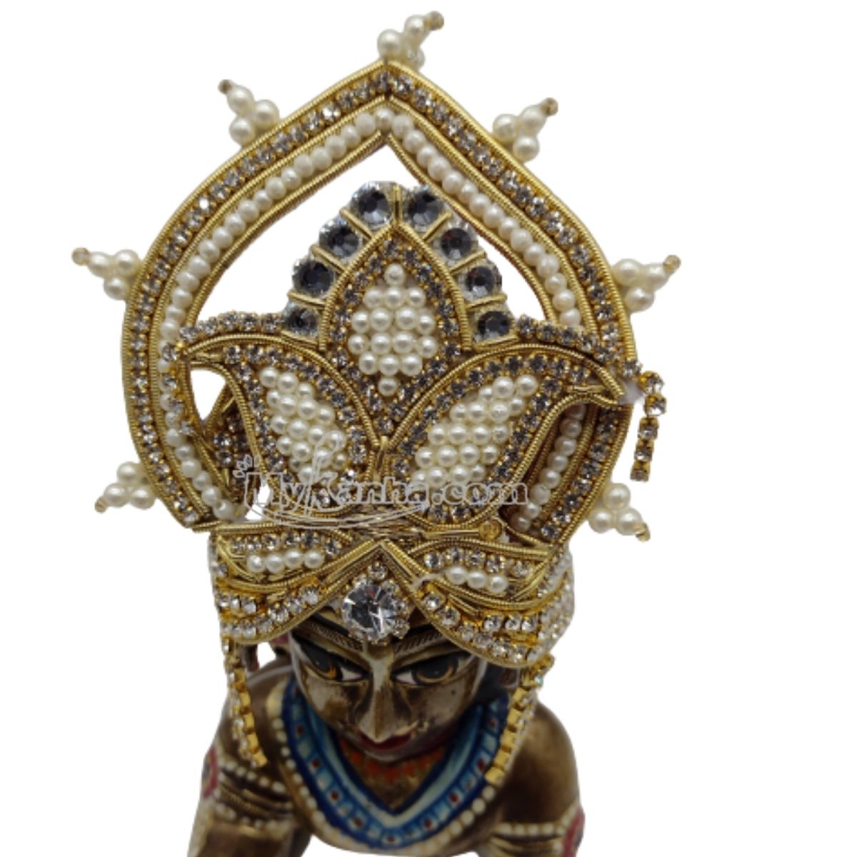Heavy Designer Mukut For Laddu Gopal/Kanha Ji