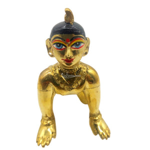 Eyes Painted Radha Rani Idol