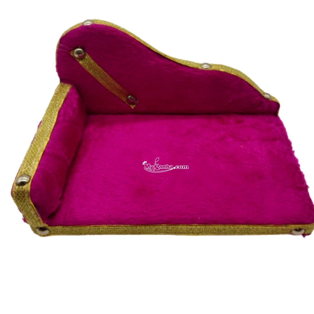 Velvet Singhasan Cum Bed