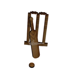 Cricket With Wickets & Ball For Laddu Gopal