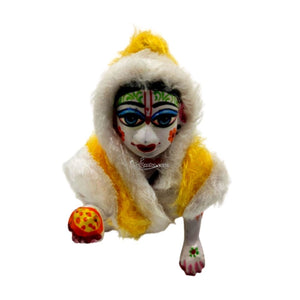 Winter Half Suit with Hood For Laddu Gopal
