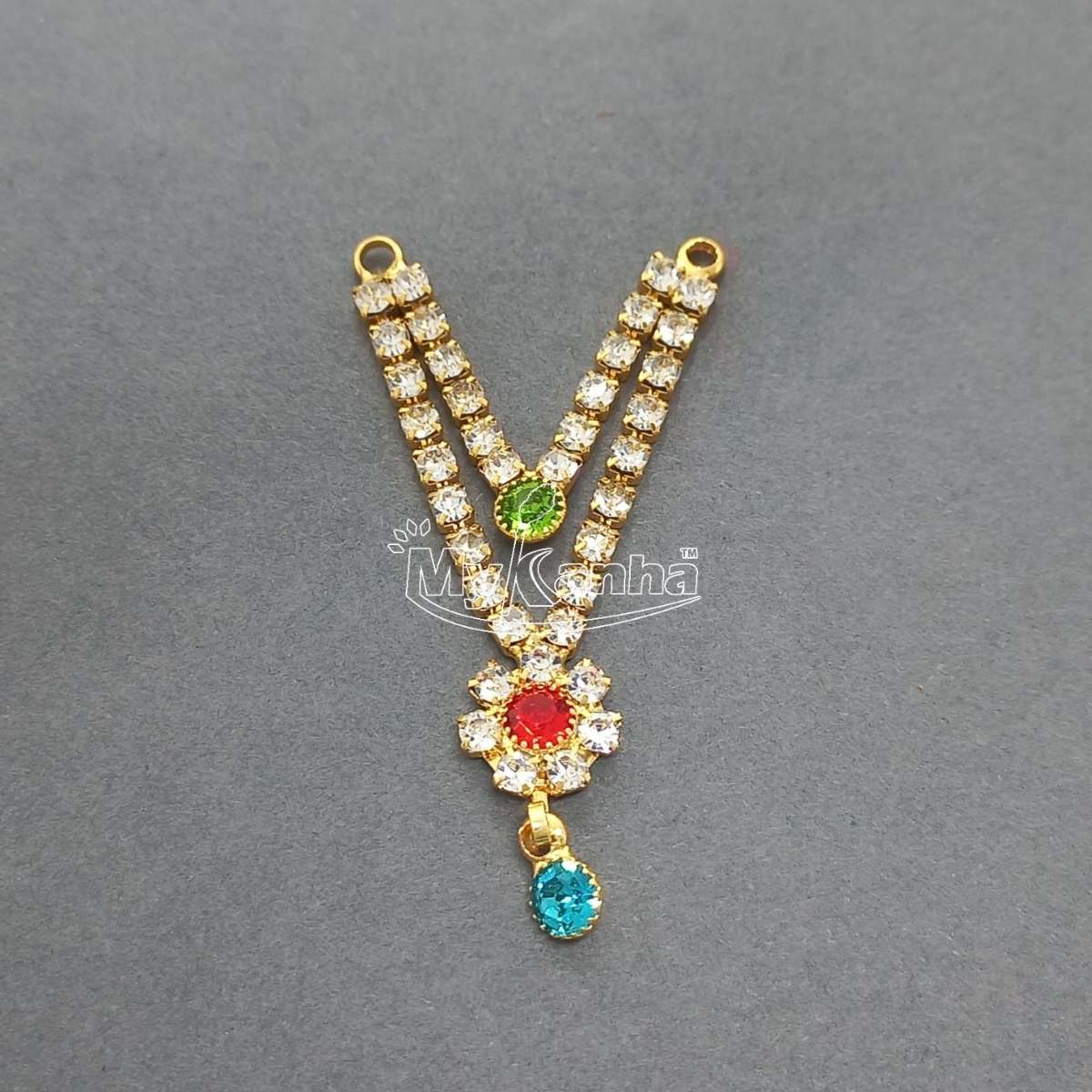 Stone decorated long Haar for Idols