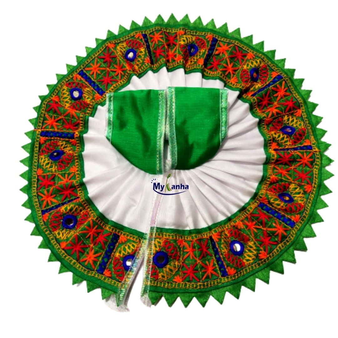 Green Dress For Kanha ji