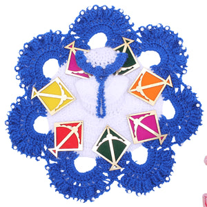 Makar Sankranti special kite design woollen dress for Laddu Gopal Ji