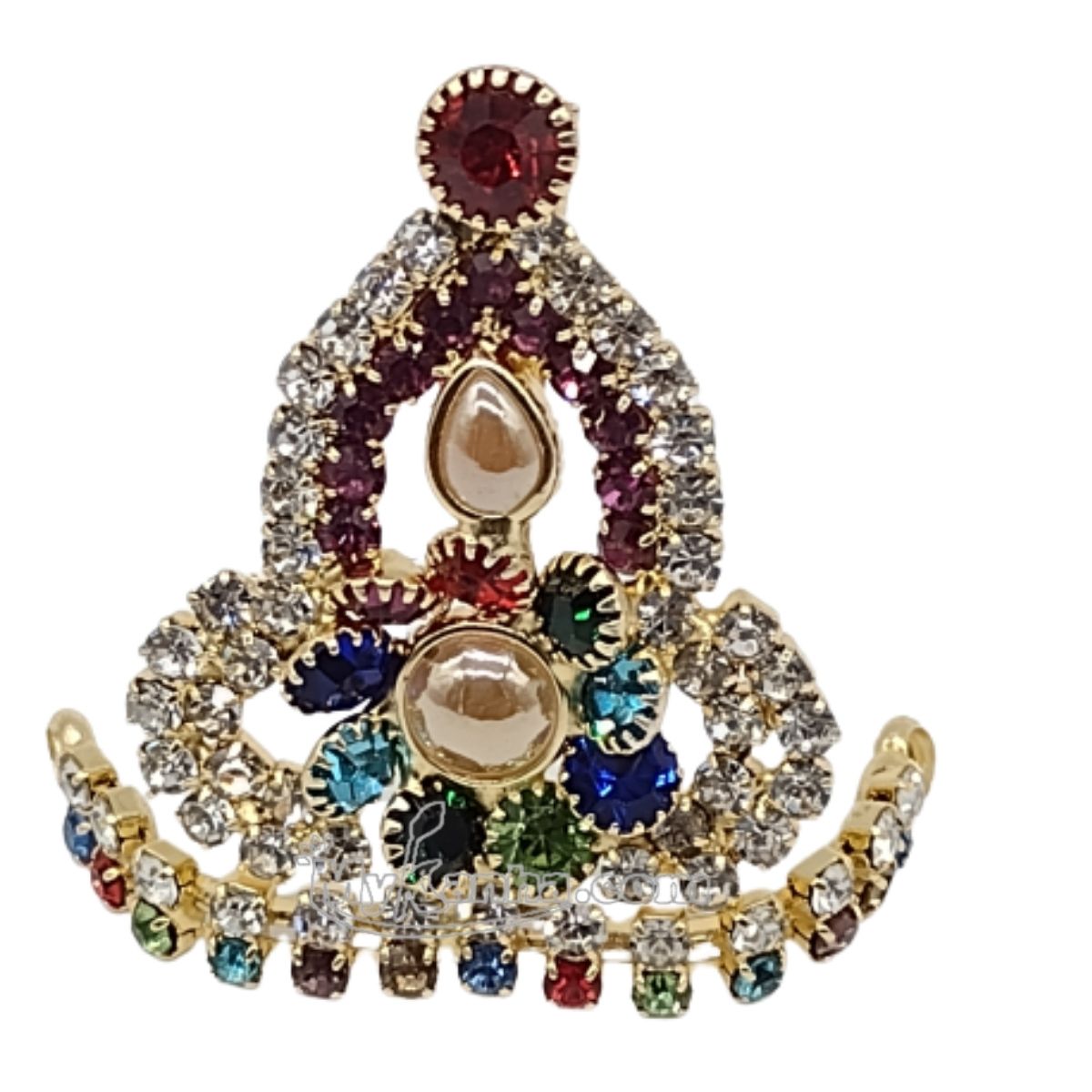 Laddu Gopal Heavy Stone Mukut (Up to 4 number)