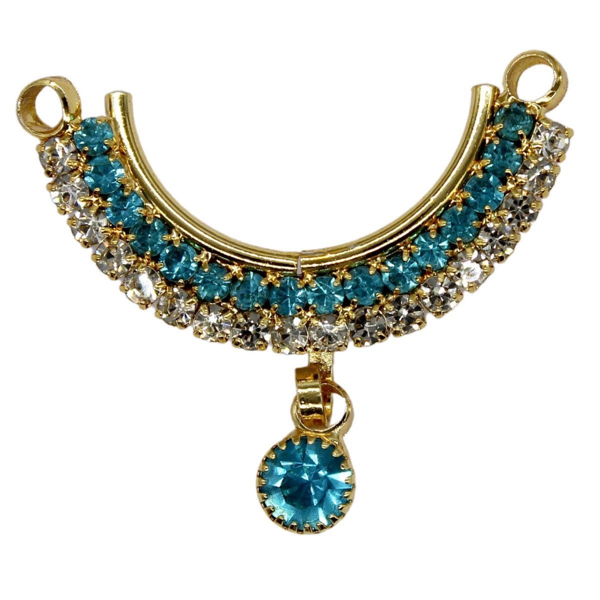 Beautiful Skyblue KanthMala For Ladddu Gopal (Up to 6 Number)