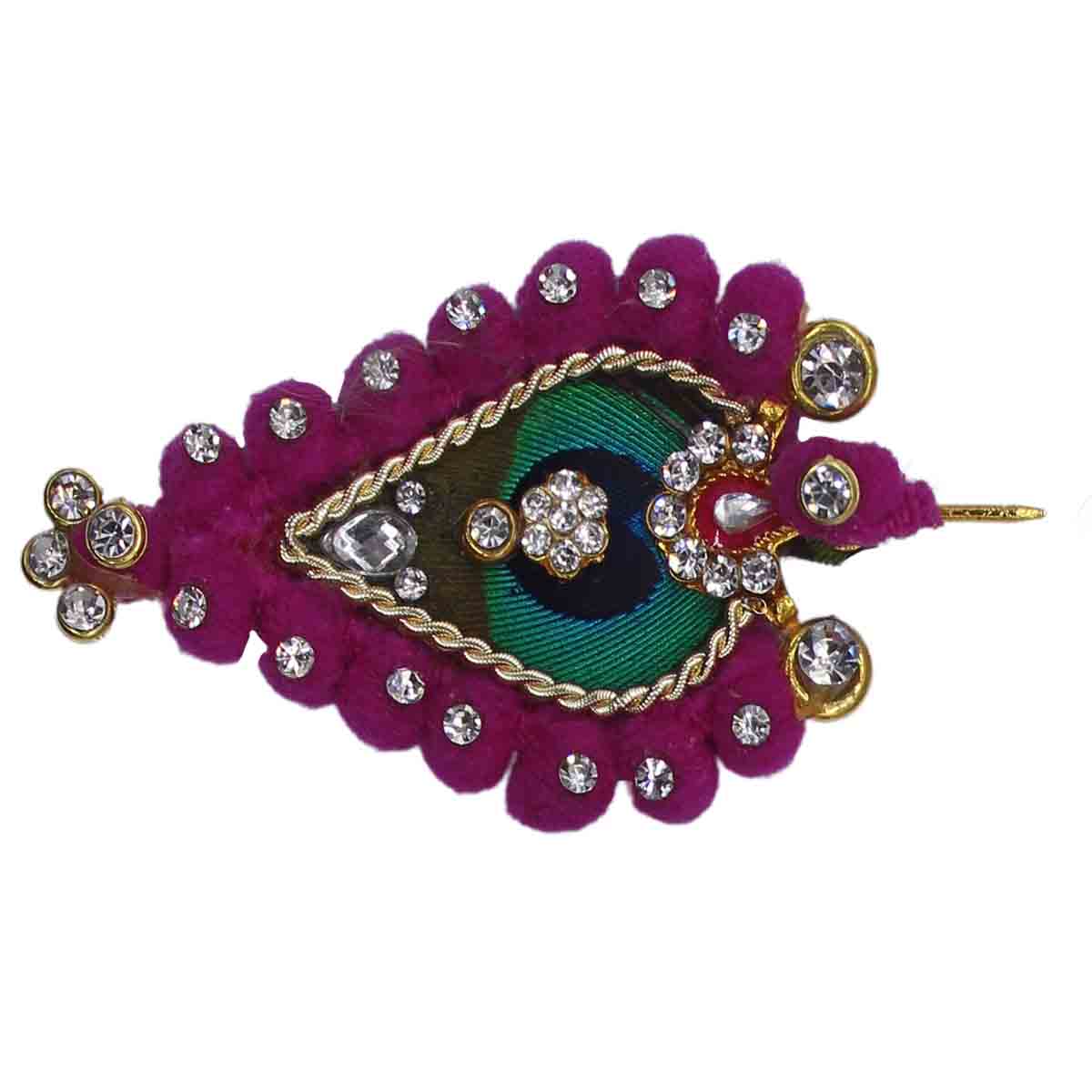 Stone & Moti Decorated Kalangi For Laddu Gopal