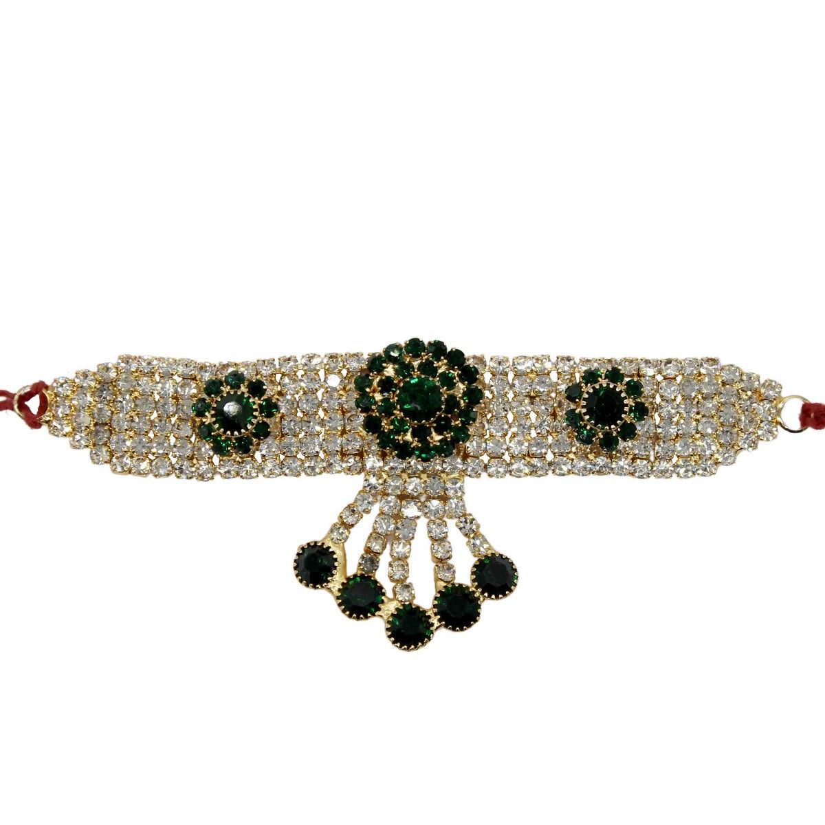 Moti Decorated Kamarbandh For Idols