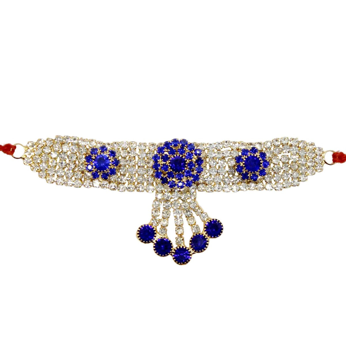 Moti Decorated Kamarbandh For Idols