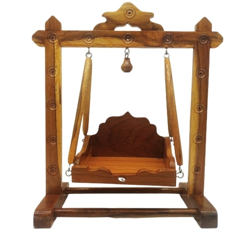 Woodden Jhoola For Laddu Gopal