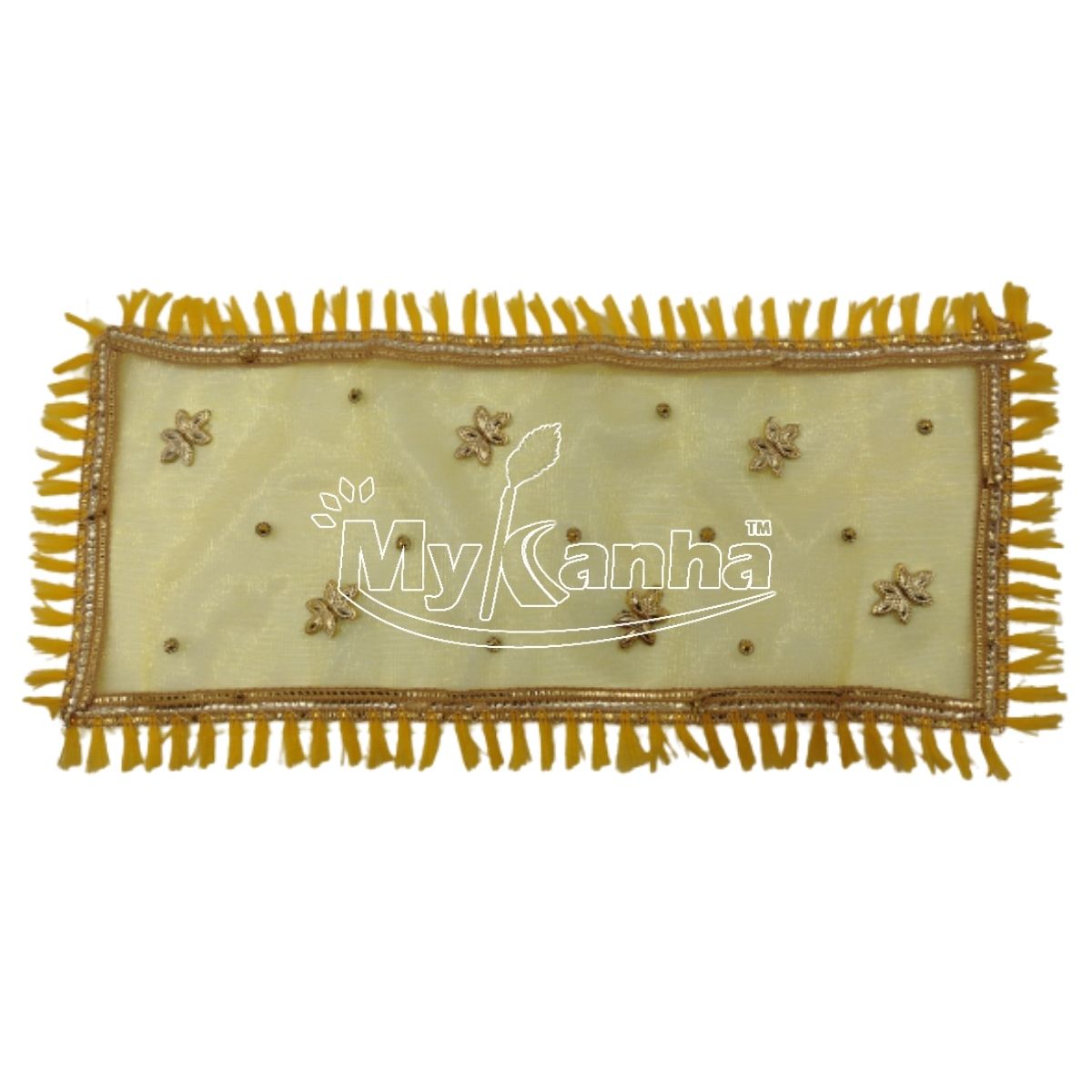 Radha Rani Yellow Chunri