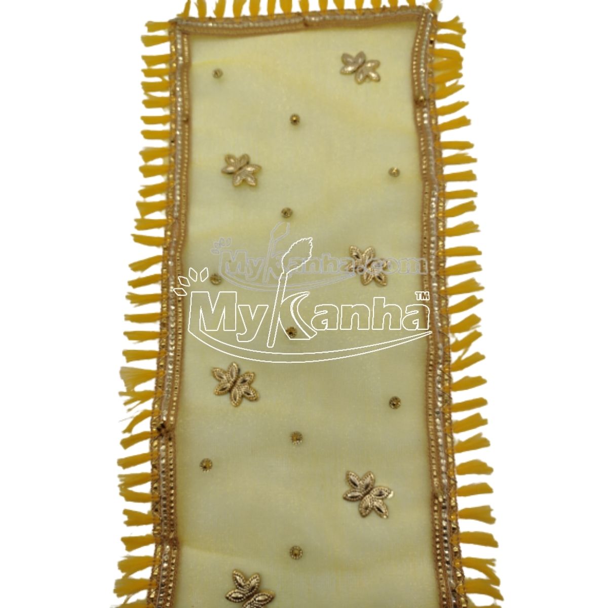 Radha Rani Yellow Chunri