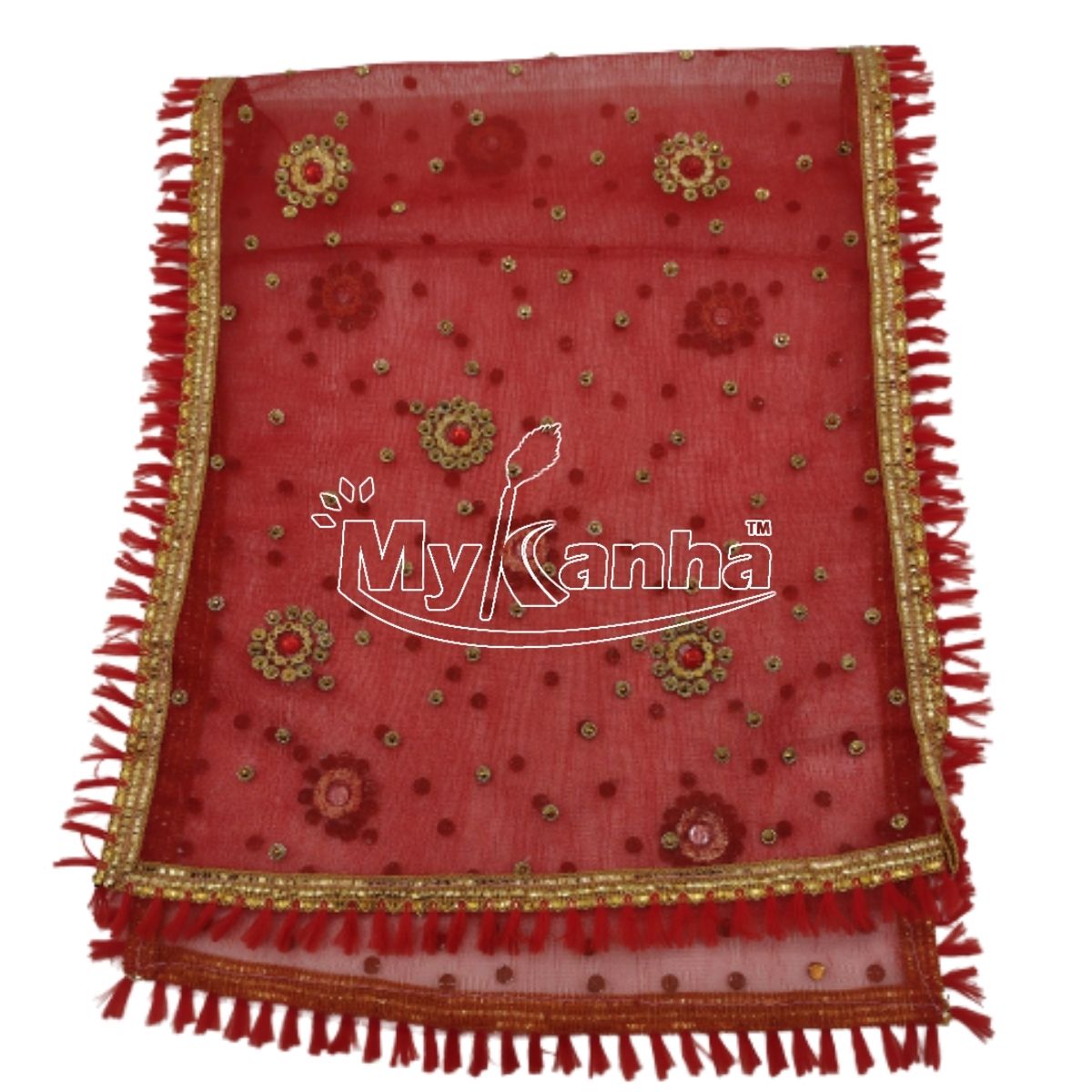 Mata Rani Red Chunri