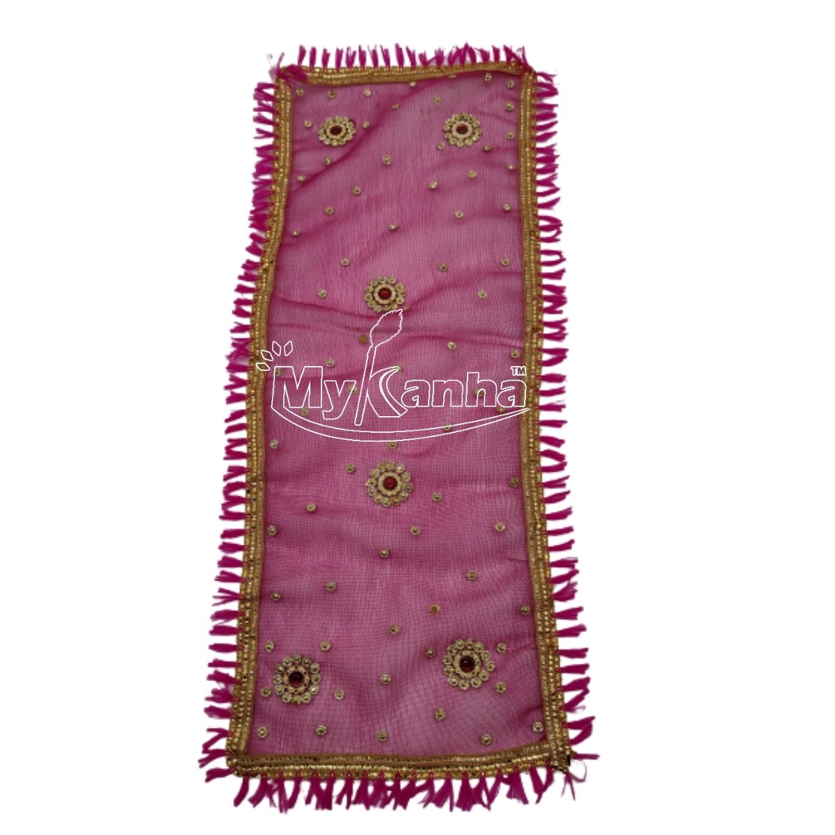 Pink Color Mata Rani Chunri (17 inch)