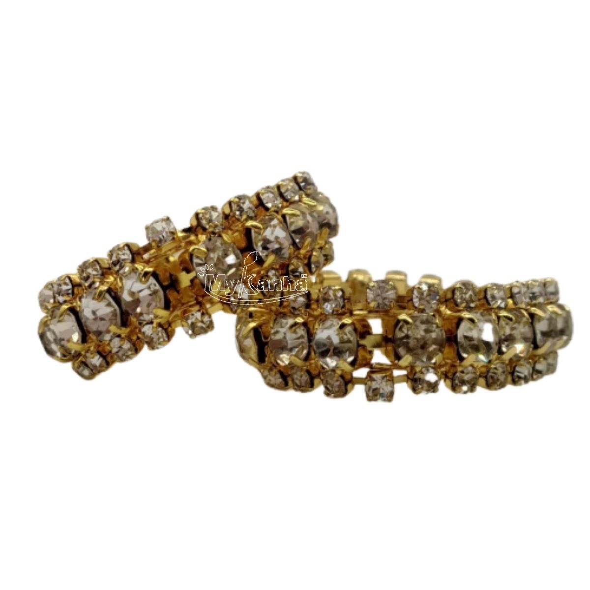 Beautiful Sliver Colour Handcuffs For Laddu Gopal