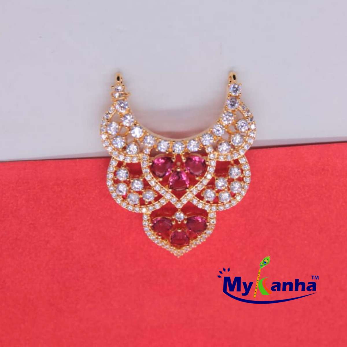 AD Stone decorated kanthmala/Haar