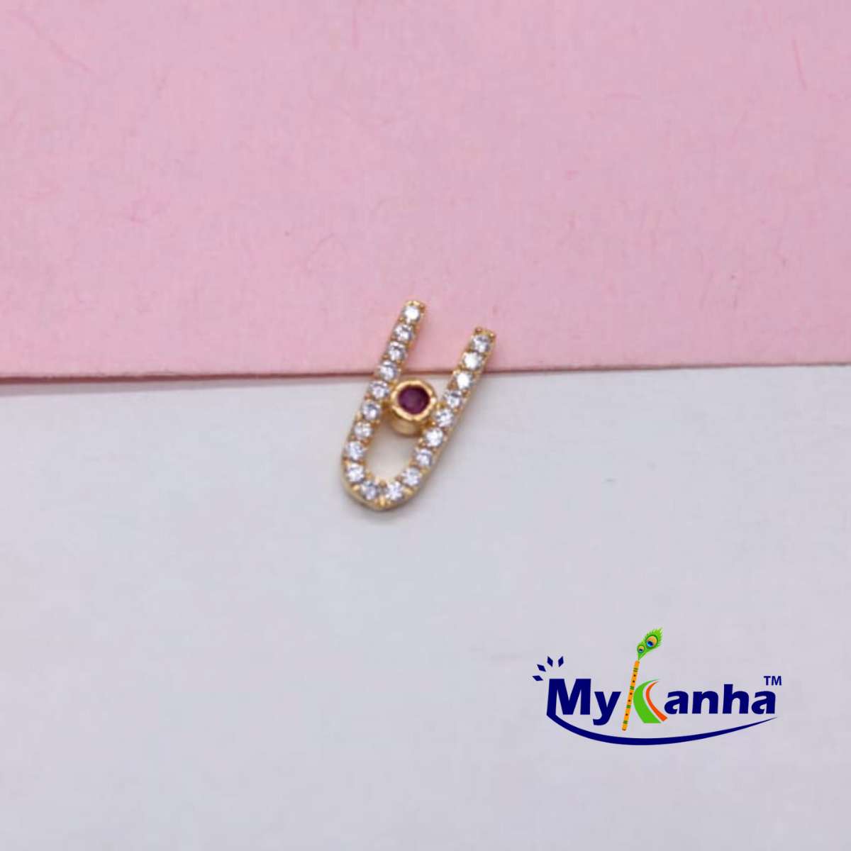 AD stone tilak for Idols