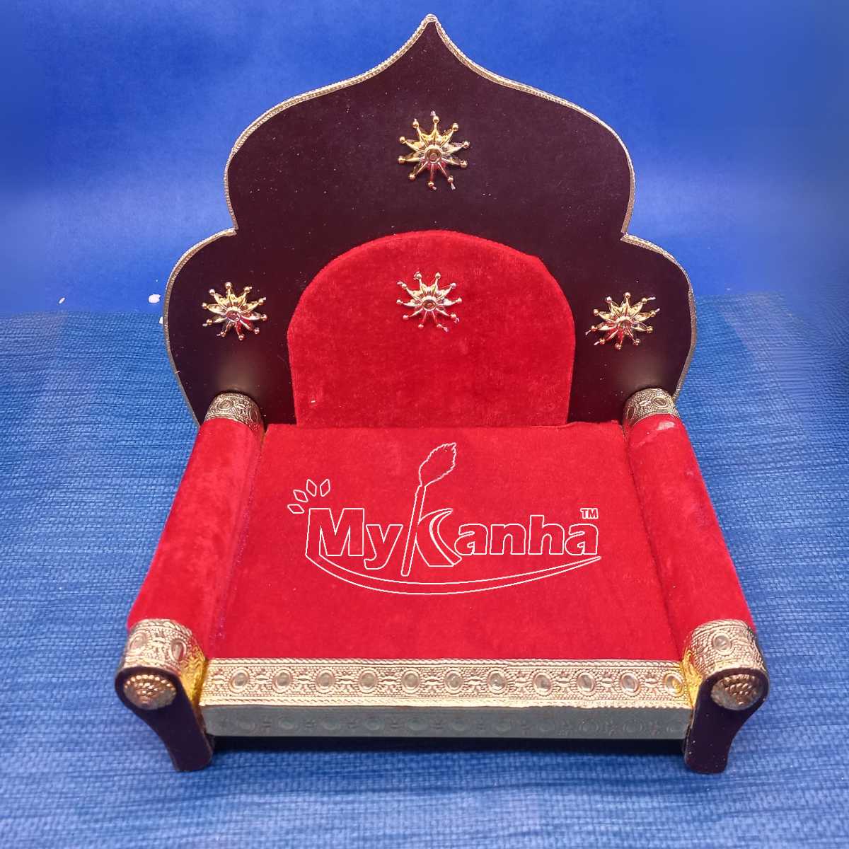 Antique style Brown Jhula for Laddu Gopal Ji