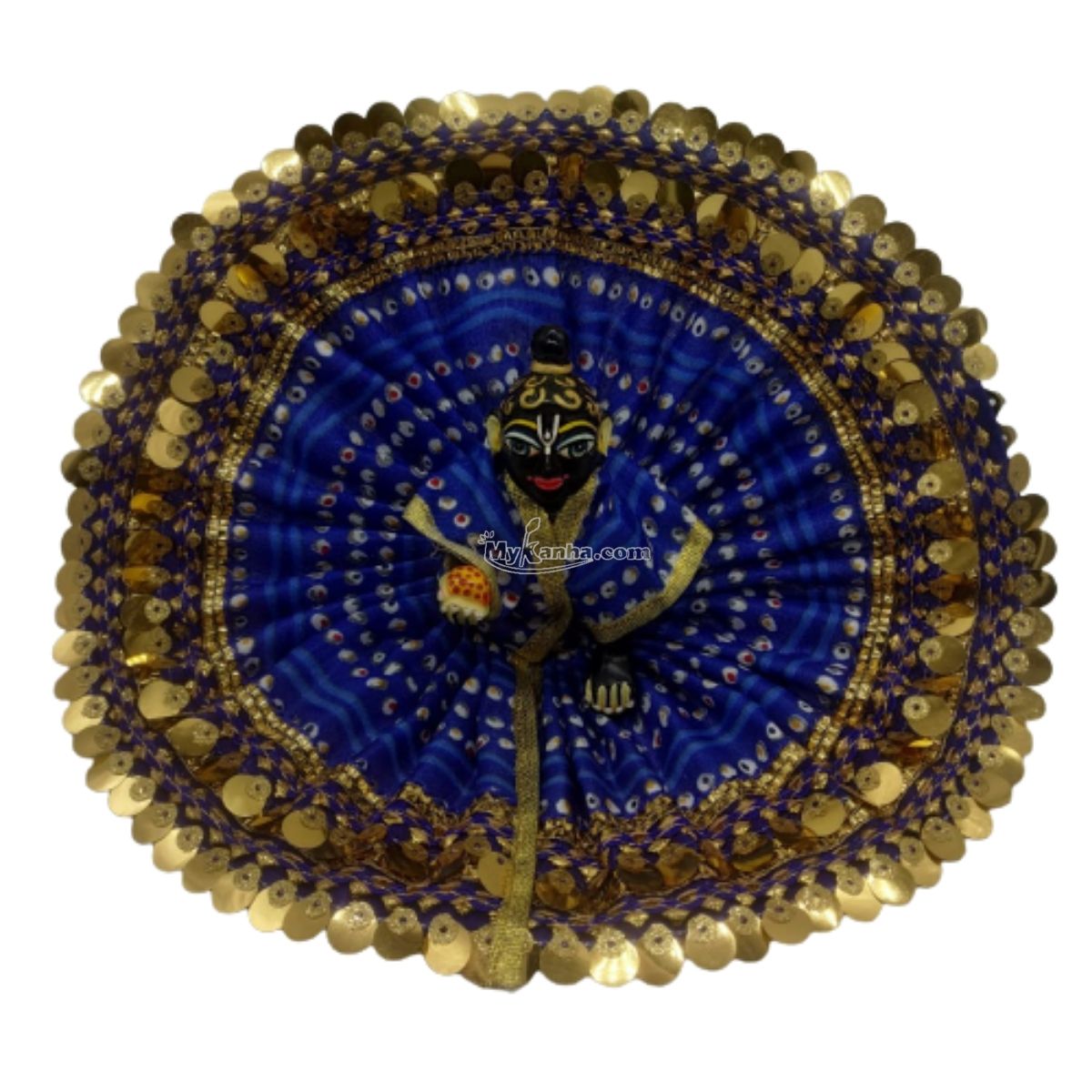 Beautiful Designer Border Decorated Dress For Thakur Ji