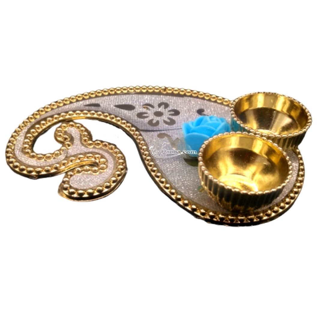 Designer Puja Thali for bal gopal
