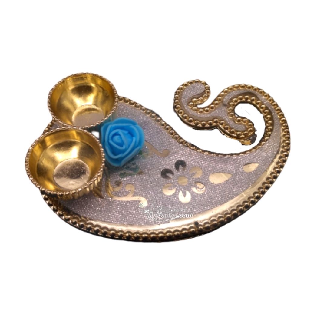 Designer Puja Thali for bal gopal