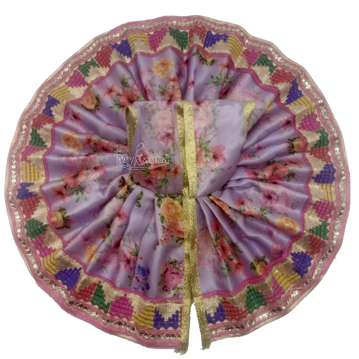 Beautiful Purple Dress For Kanha Ji