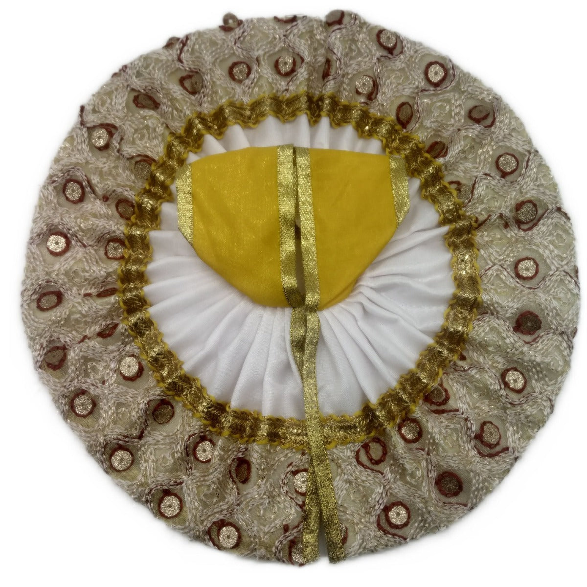 Beautiful Yellow Kanha Ji Dress