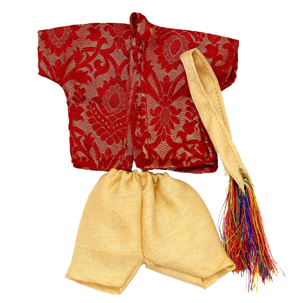 Kanha ji Beautiful Designer Red Sherwani