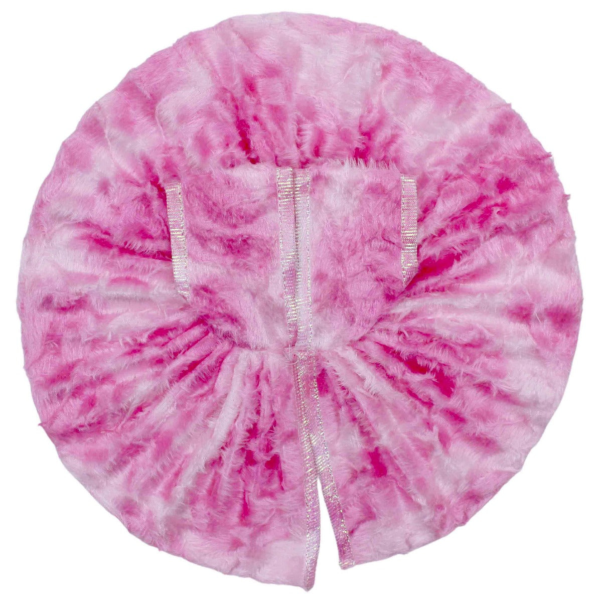 Velvet Pink Dress For Laddu Gopal