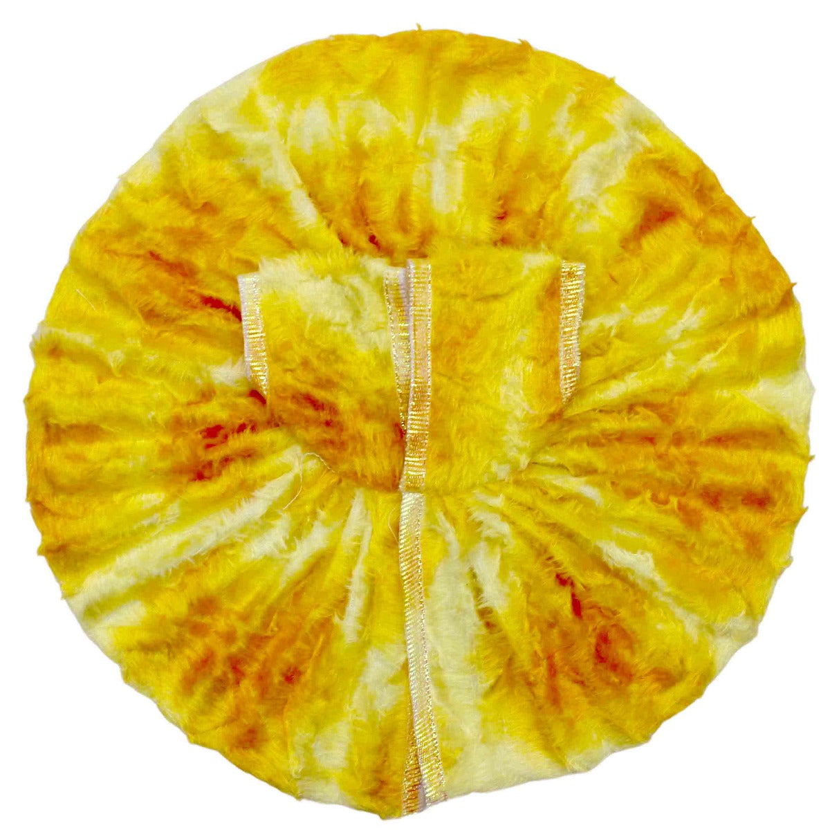 Velvet Yellow Dress For Laddu Gopal