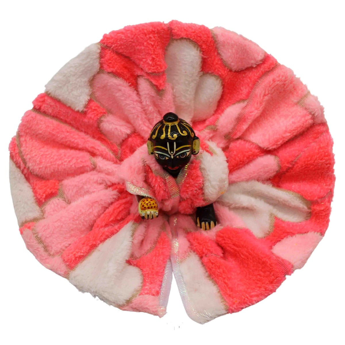 Pink Designer Vevlet Dress For Kanha Ji