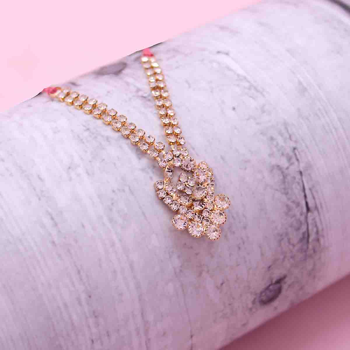 Beautiful Design Silver Diamond Haar