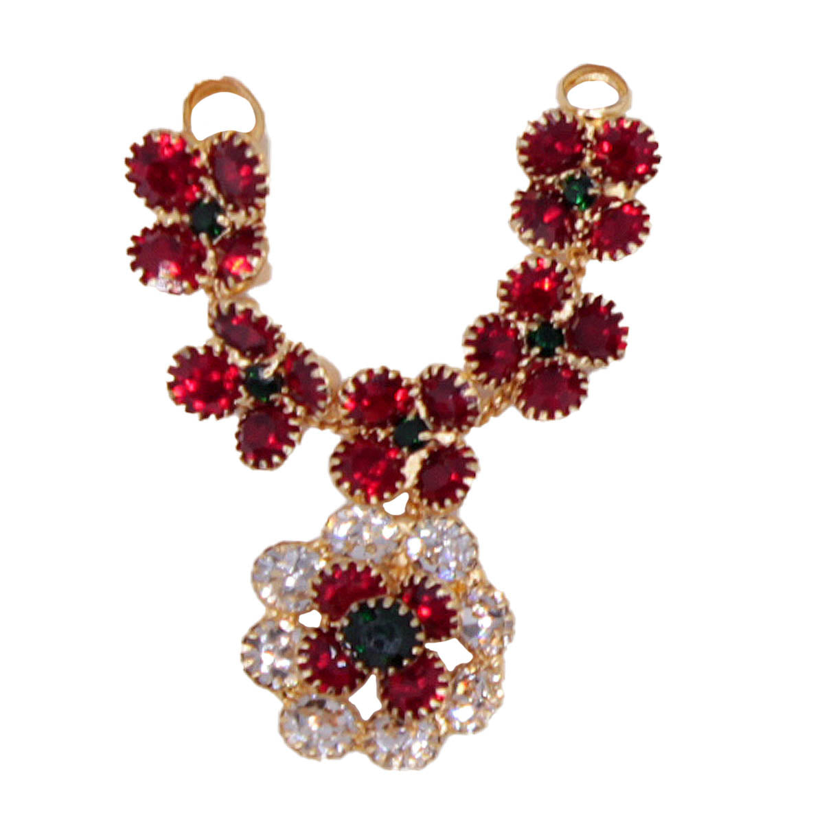 Flower Designer Haar For Idols ( 1.5 Inch)