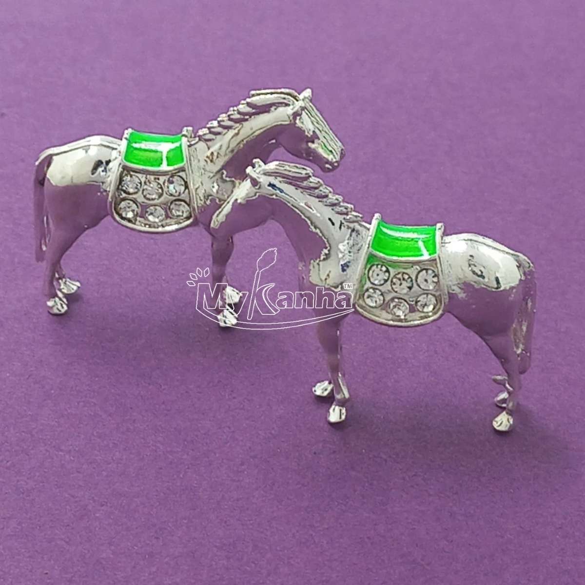 Horse toys for janmashtami decoration