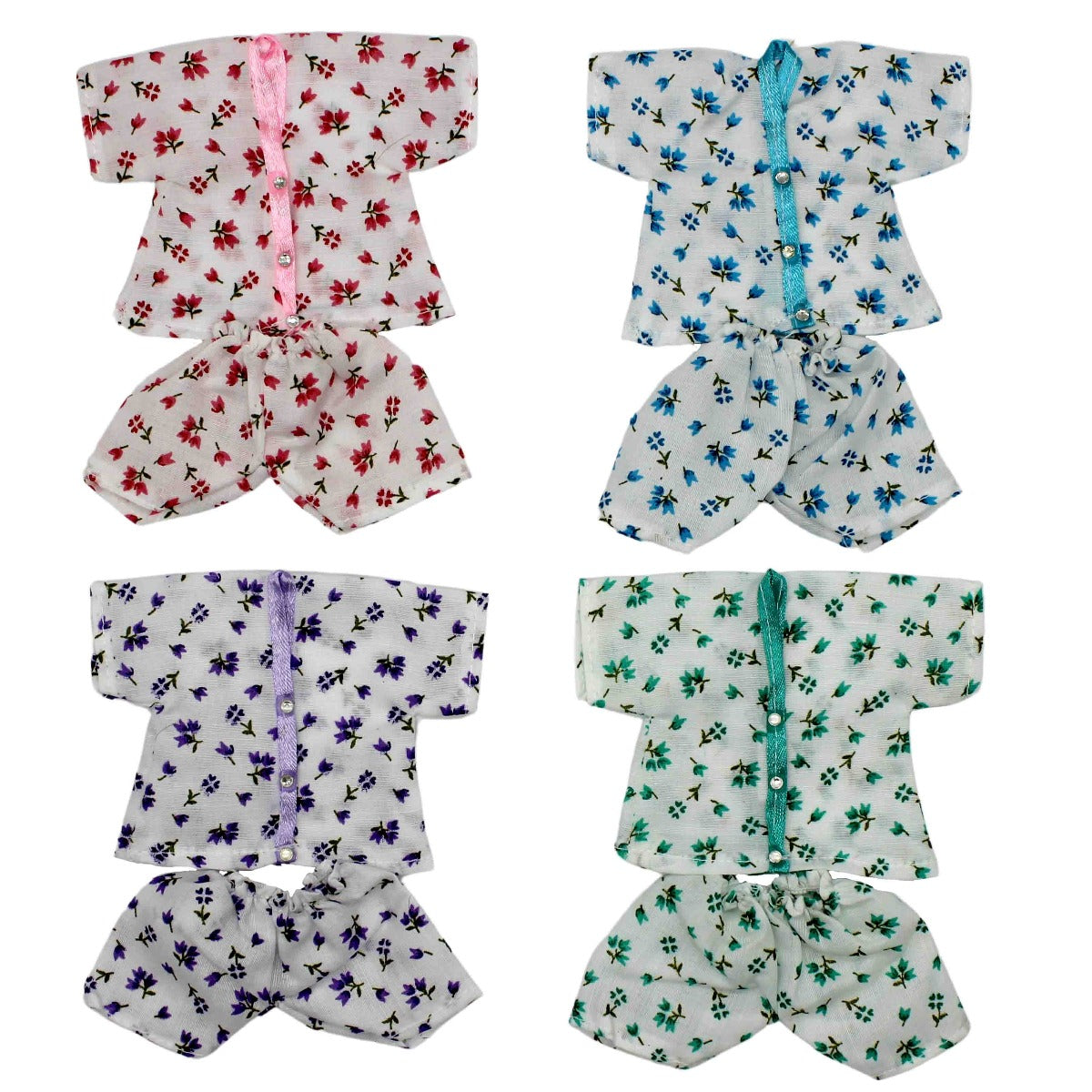 Summer Blue NIght Suit For Kanha ji