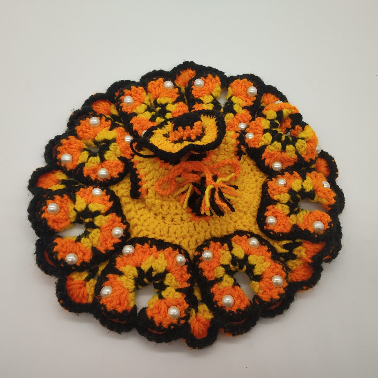 Orange - Yellow and Red - Pink Color Dress Combo