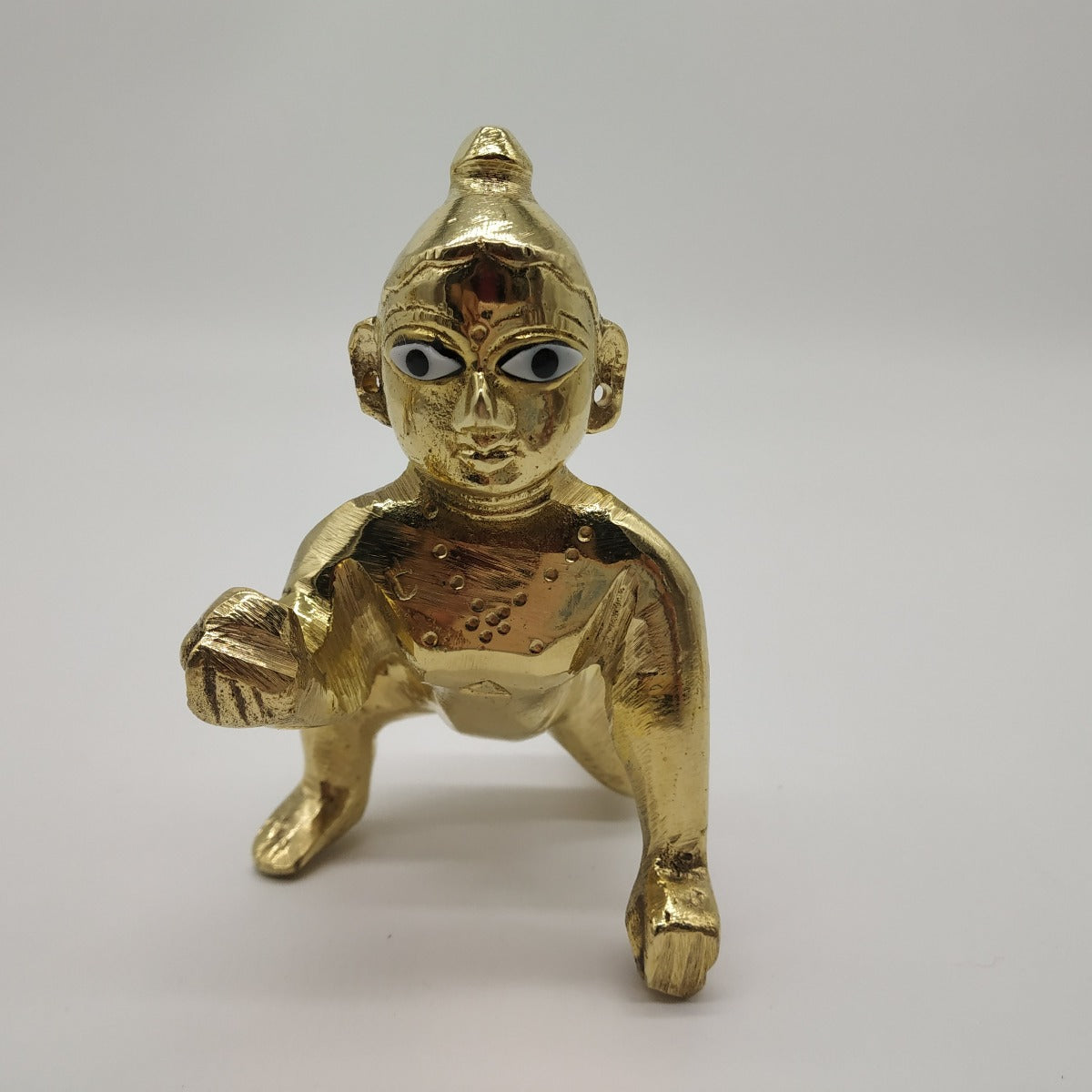 Kanha Ji - Laddu Gopal Statue Pital Brass Murti -6