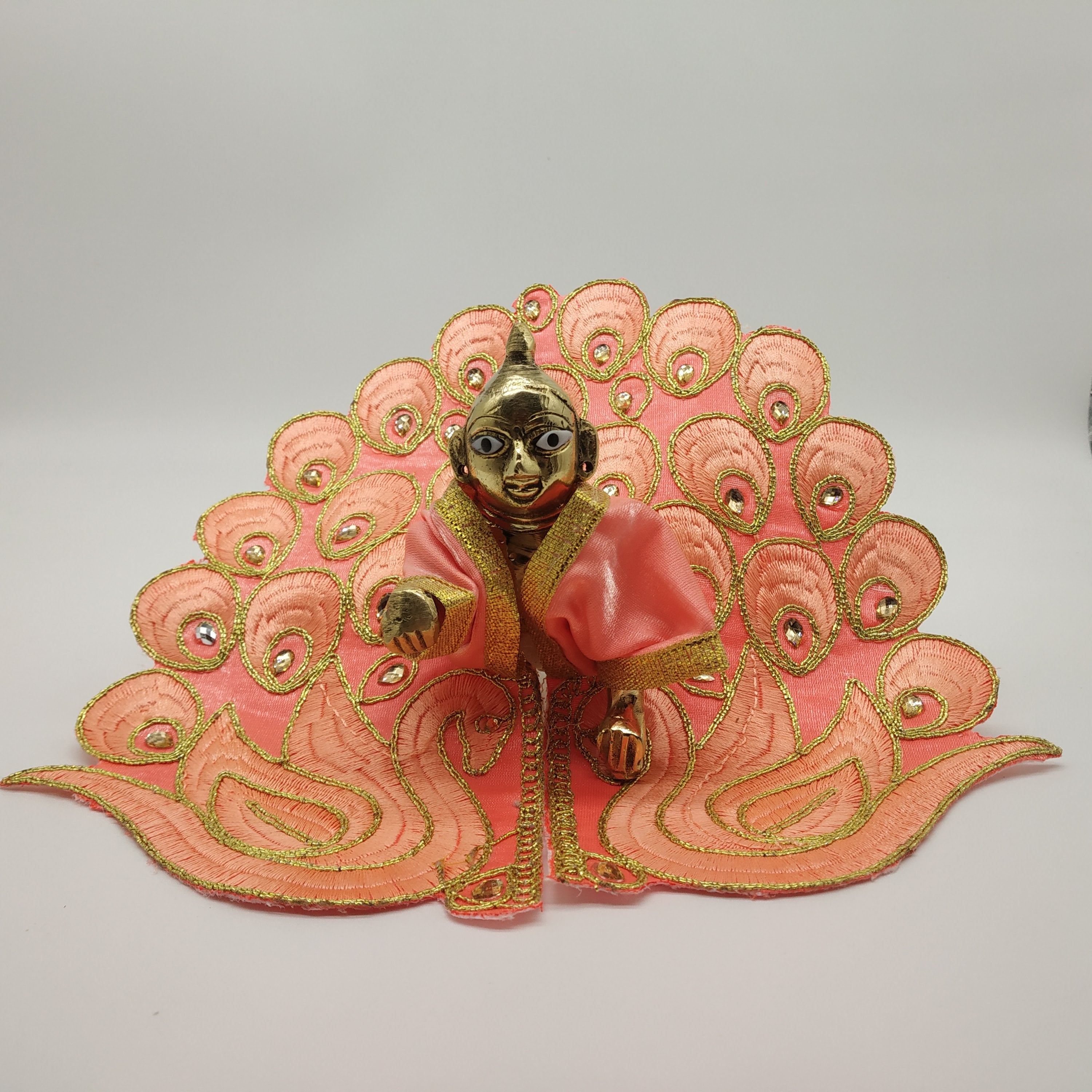 Kanha Ji - Laddu Gopal Beautiful Peacock Design Dress