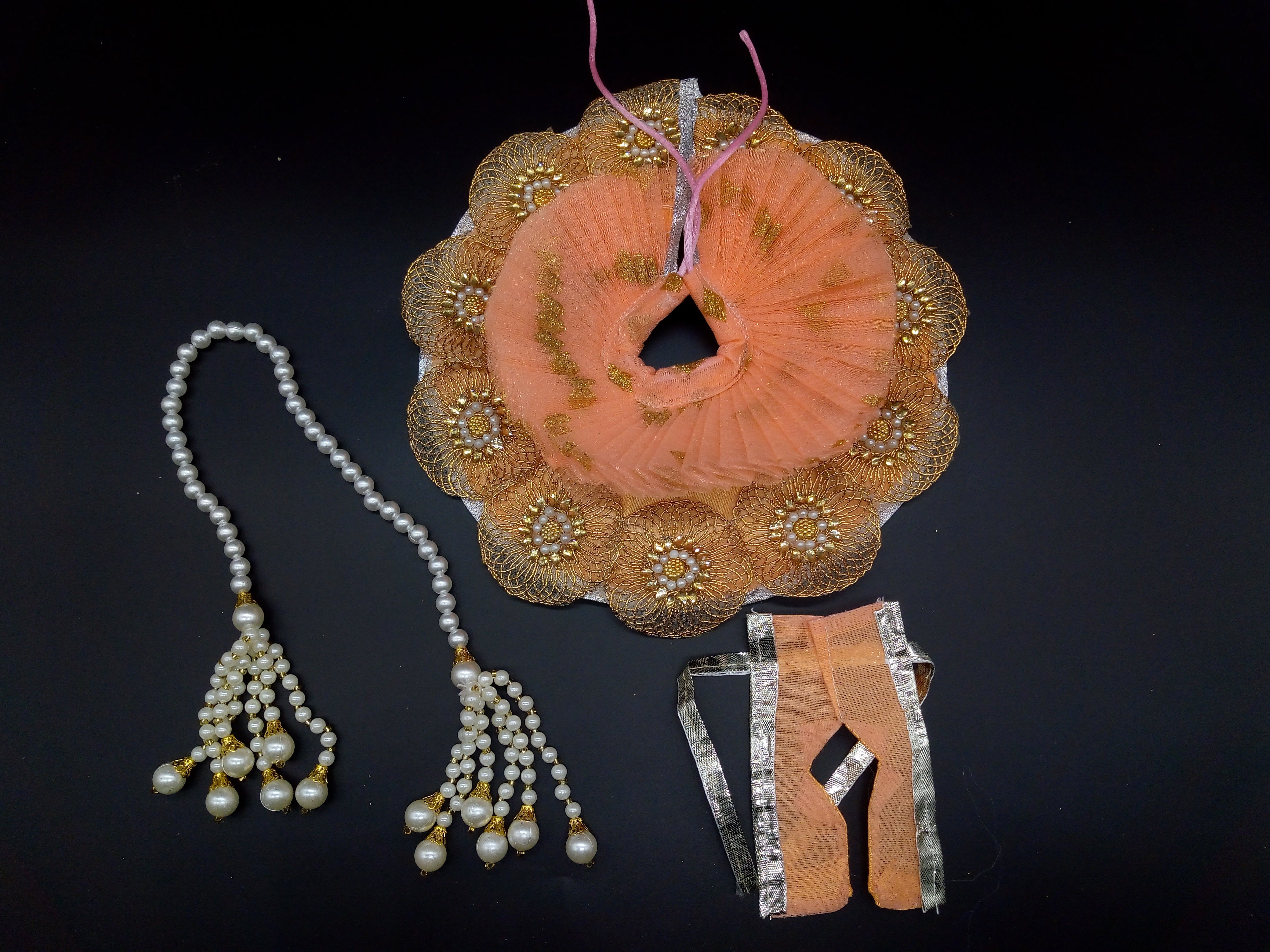 Pink Color Beautiful Dress For Laddu Gopal Ji only 4 number