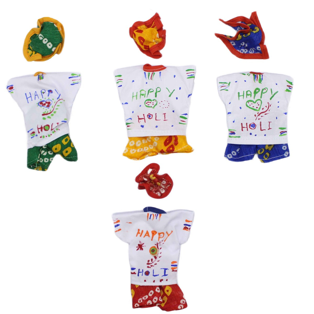 Beautiful Holi Special Dress For Kanha Ji